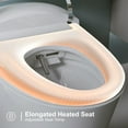 thumbnail image 4 of HOROW Smart Toilet with Heated Bidet, Tankless Toilet with Dual Flush 1/1.27 GPF,  Floor Mounted HR-T16S, 4 of 14