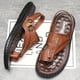 thumbnail image 3 of Chanclas de cuero con estilo para hombres: ¡Eleva tu look casual!, 3 of 4