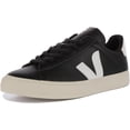 thumbnail image 1 of Tenis Veja Campo negros Veja Piel SIN CROMO Hombre Talla 8 US, 1 of 4