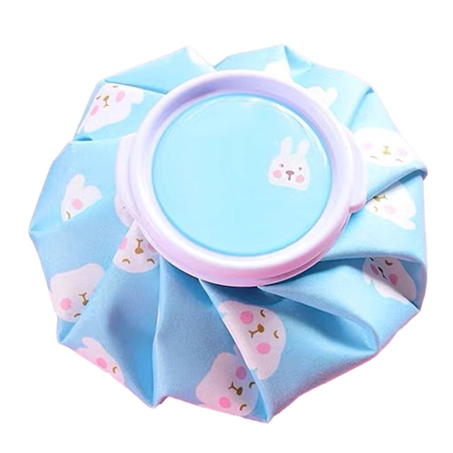 Bolsa de hielo mini con estampado floral de dibujos animados, ideal para uso en frío y calor, para el hogar, verano, tipo 3
