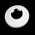 thumbnail image 3 of Ofertas Únicas Cubierta de Tubo de Agua de Radiador de 25 mm de Plástico Flange de Pared Blanca 4 Pcs, 3 of 4