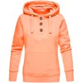 thumbnail image 2 of Pompotops Femmes Solide Bouton à Capuche Manches Longues Pull Tops Chemise, 2 of 4