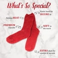 thumbnail image 4 of BambooMN Women's Vintage Chenille Knit Socks - Black - Extra Large - 4 Pairs, 4 of 8
