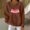 Brown, variant on EchfiProm Womens Crewneck Christmas Sweatshirts Graphic Sweatshirt Plus Size Reindeer Xmas Fall Long Sleeve Pullover Clothes for Women