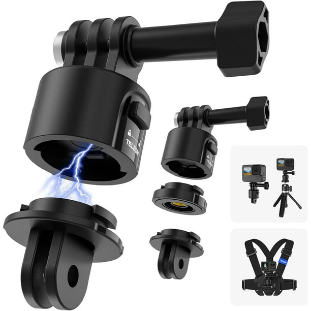 Base adaptadora de montaje para accesorios GoPro TELESIN