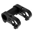 thumbnail image 1 of Vástagos de bicicleta plegables Kusrkot Aleación de aluminio Elevador ajustable para manillar Negro, 1 of 8