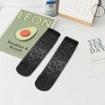 thumbnail image 7 of Naloa Black And White Dotted Ankle Socks for Women Non Slip Socks No Show Socks Classic Low Cut Casual Socks Casual Socks, 7 of 7