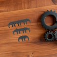 thumbnail image 1 of ETHZZLE 6Pcs Spark Plug Wire Separators Black Plastic Clips for Car Engine Wire Management and Organization, 1 of 8