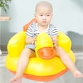 thumbnail image 2 of Silla de Comedor Inflable PVC Little Yellow Duck Sofá Inflable Engrosado Taburete de baño con música Silla para niños Little Yellow Duck with Music, 2 of 2