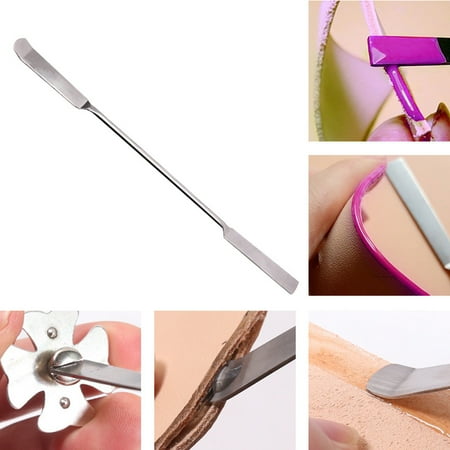 DIY Handmade Leather Edge Oiling Tool Stainless Steel Side Oil Stick For Leather