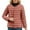 A-Brick Red202, variant on Women's Down Jackets Lightweight Button Down Jackets Casual Solid Color Quilted Jackets Trendy Warm Crewneck Outerwear