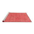 thumbnail image 2 of Ahgly Company Machine Washable Indoor Rectangle Abstract Red Modern Area Rugs, 4' x 6', 2 of 4