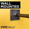 thumbnail image 4 of 1/2 In X 4 In Square Double Flange Shelf Bracket Kit, 4 Pack, 4 of 10