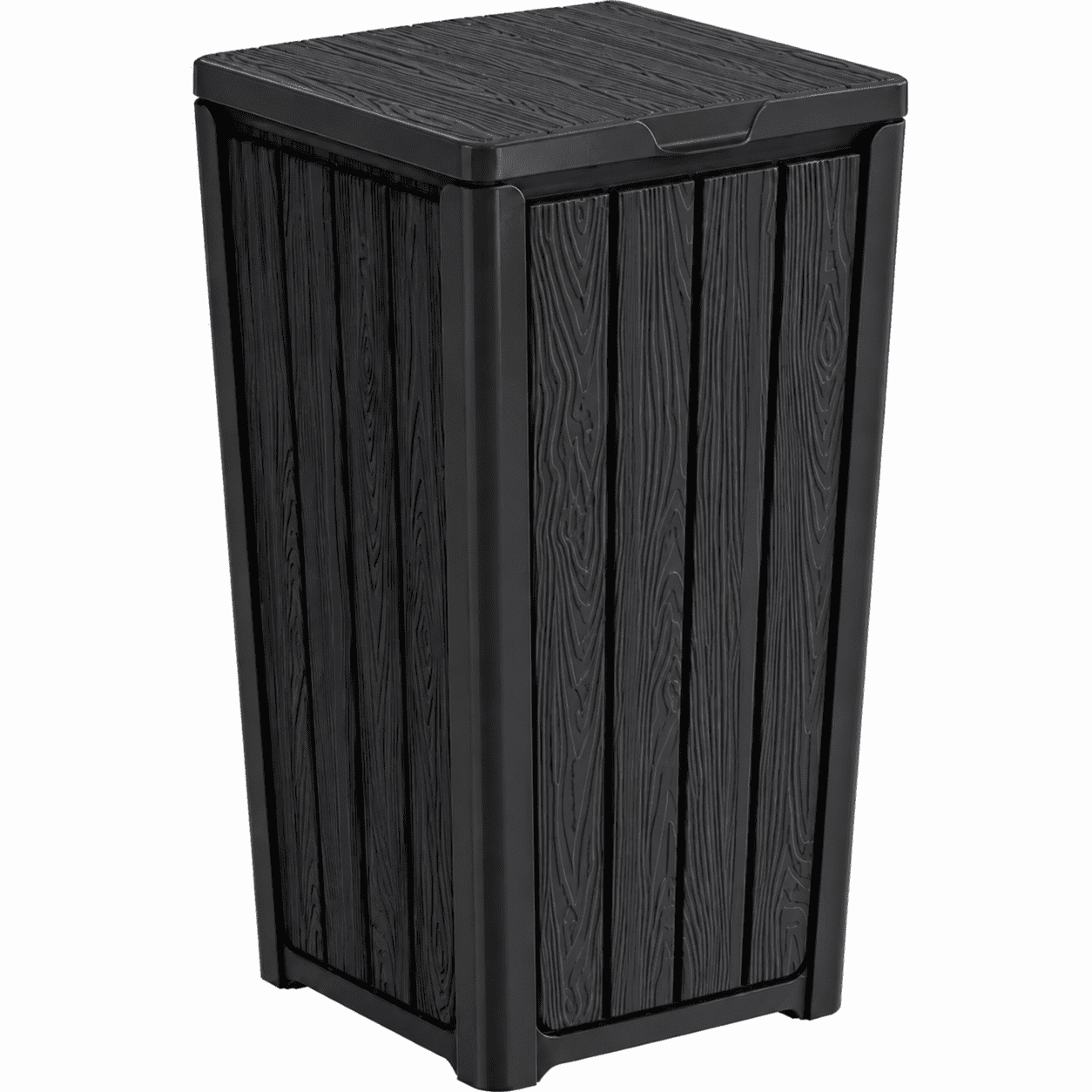 Keter, Outdoor Waste Bin, Baltimore 38 Gallon, Resin, Black