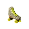 thumbnail image 1 of Patines Quads Sweet Rocket Ajustables Talla 25 a 26.5 Diseño Animal Print Leopardo, 1 of 6