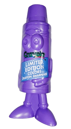 Crayola Limited Edition Crayons Set 8 Retired Colors + Purple Sharpener & Coloring Book