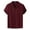 Wine, variant on ZZHZGZ Fourth of July Linen Button down Men Men's Casual Solid Shirt Short Sleeve Turn-down Collar Shirt 4Th of July Mens White Beach Shirt Xxxl