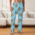 thumbnail image 2 of Aggretsuko Men's Pajama Pants Soft Sleepwear Loung Pants for Men Pj Bottoms with Drawstring & Pockets, 2 of 7