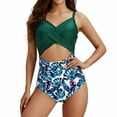 thumbnail image 2 of Traje de baño de una pieza para mujer, conjuntos de bikini para mujer, trajes de baño con espalda estampada, tankinis, trajes de baño para mujer, 2 of 9