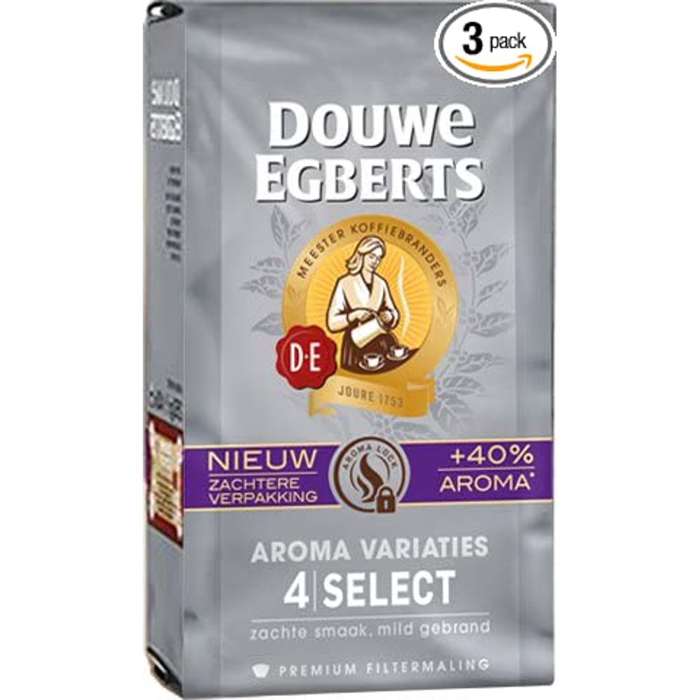 3 Packs Douwe Egberts Select Aroma Ground Coffee 8.8oz/250g Walmart
