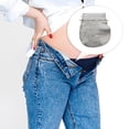 thumbnail image 3 of Maoww Simple Leaves Shirt Extender Waterproof High-quality Difference Display DIY Landscaping Accessories Eye-catching Jeans Maternity Gray, 3 of 5