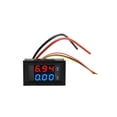 thumbnail image 2 of RANMEI Dual Led 3 Digit Digital Dc 100V 10A Voltmeter Ammeter Voltage Amps Current Power Meter Connecting Line Two-Color Led Display, 2 of 9