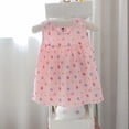 thumbnail image 2 of Zwiiyzr 2025 Baby Girl Summer Cotton Dress Infant Summer Sleeveless Print Cartoon Tank Dresses Multicolor, 2 of 3