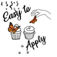 thumbnail image 5 of Edible Butterflies Assorted Size Premium Crafted Made in the USA - Cake and Cupcake Toppers, Decoration (Orange Monarch), 5 of 6
