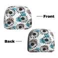thumbnail image 4 of Goofa Watercolor Sunflower Pattern 2 PCS Car Headrest Cover, Headrest Protector,Universal Interior Car Accessories, 4 of 6