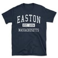 thumbnail image 1 of Easton Massachusetts Classic Established Men's Cotton T-Shirt, 1 of 1
