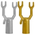 thumbnail image 1 of MLINS 2 Pcs Clothes Rail Fork Drying Rack Clothesline Decorative Pole Replacement Forks Closet Reach Stick Head Rack Props, 1 of 9