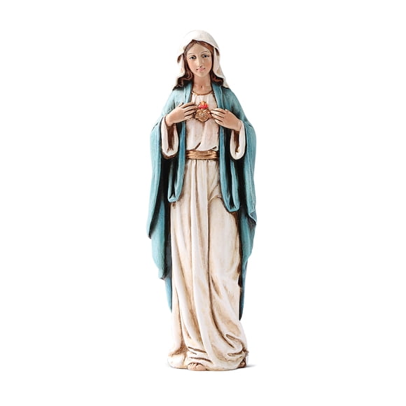 Figura Decorativa Inmaculado Corazón de Maria 15cms Joseph´s Studio