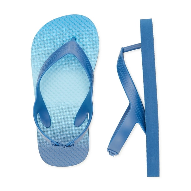 Wonder Nation Toddler Boys Ombre Flip Flops, Sizes 7/8-11/12 - Walmart.com