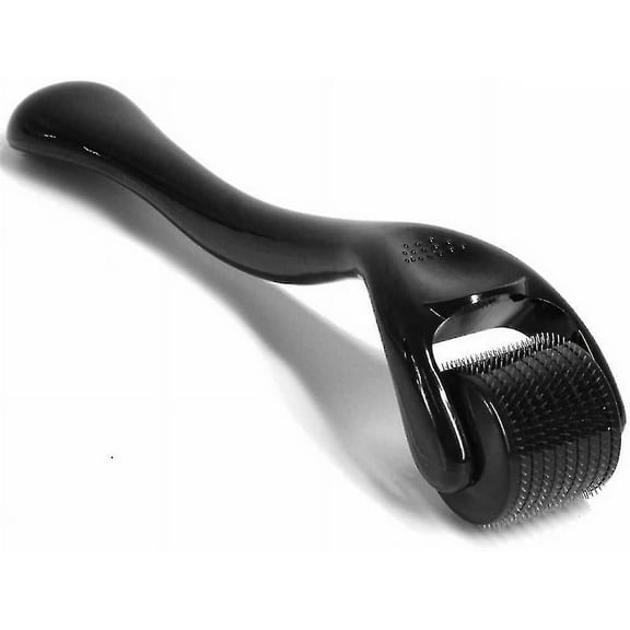 Derma Roller 1.0mm, 540 Titanium Microneedle Roller For Face Facial Wrinkles Hair Loss Stretch Marks Hair Regrowth Micro Needles