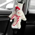thumbnail image 4 of Seat Belt Cover, Cute Bunny Shoulder Pad, Soft Faux Sheepskin Car Seat Belt Cushion for Adults Comfort(Red), 4 of 6