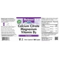 thumbnail image 6 of Bluebonnet Calcium Citrate Magnesium Plus Vitamin D3, Bone, Muscle & Relaxation, 180 Caps, 6 of 7