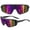 Purple, variant on Polarized Sports Sunglasses Golf Pickleball Softball Ski Cycling Baseball Running Glasses Men Women - Red
