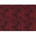 thumbnail image 2 of Zelouf Flower Print On Tulle  , Sewing, DIY, Crafts Fabric by the Yard, Red/black, 10 Yard, 2 of 2