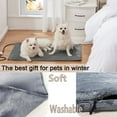 thumbnail image 4 of Heated Dog Bed,26x20 inch Dog Heating Pad for Cats Bed Outdoor,Pet Heating Pad,Cat Heating Pad,Heated Cat Bed,Electric Heating Pad for Dog House for Puppy Hedgehog,Chew Proof, 4 of 9