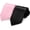 Black+pink, variant on Ties for Men, Mens Ties Solid Color, Men's Neckties Satin, Formal Tie for Wedding Business Graduation