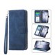 thumbnail image 1 of Funda Tipo Billetera para Xiaomi Redmi Note 14 Pro 4G Carcasa Abatible con Porta Tarjetas, Bolsillo para Efectivo, Soporte Ajustable, Cierre Magnético y Correa de Muñeca Azul, 1 of 6