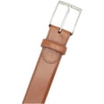 thumbnail image 2 of Simonnot Godard Men's Tan Italian Genuine Leather Belt - 44 Inches, 2 of 2