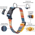 thumbnail image 2 of LATA Airtag Dog Collar, Heavy-duty and Length Adjustable, Yellow, Size L, 2 of 6