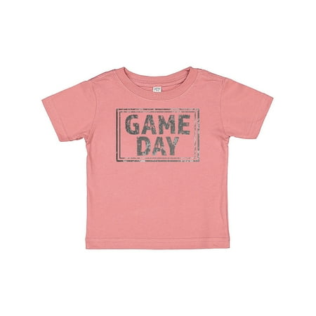 

Inktastic Distressed Game Day Stamp Gift Baby Boy or Baby Girl T-Shirt