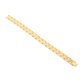 thumbnail image 2 of Pulsera de terapia magnética BRI Acero de titanio Ajustable Hombre Oro, 2 of 10