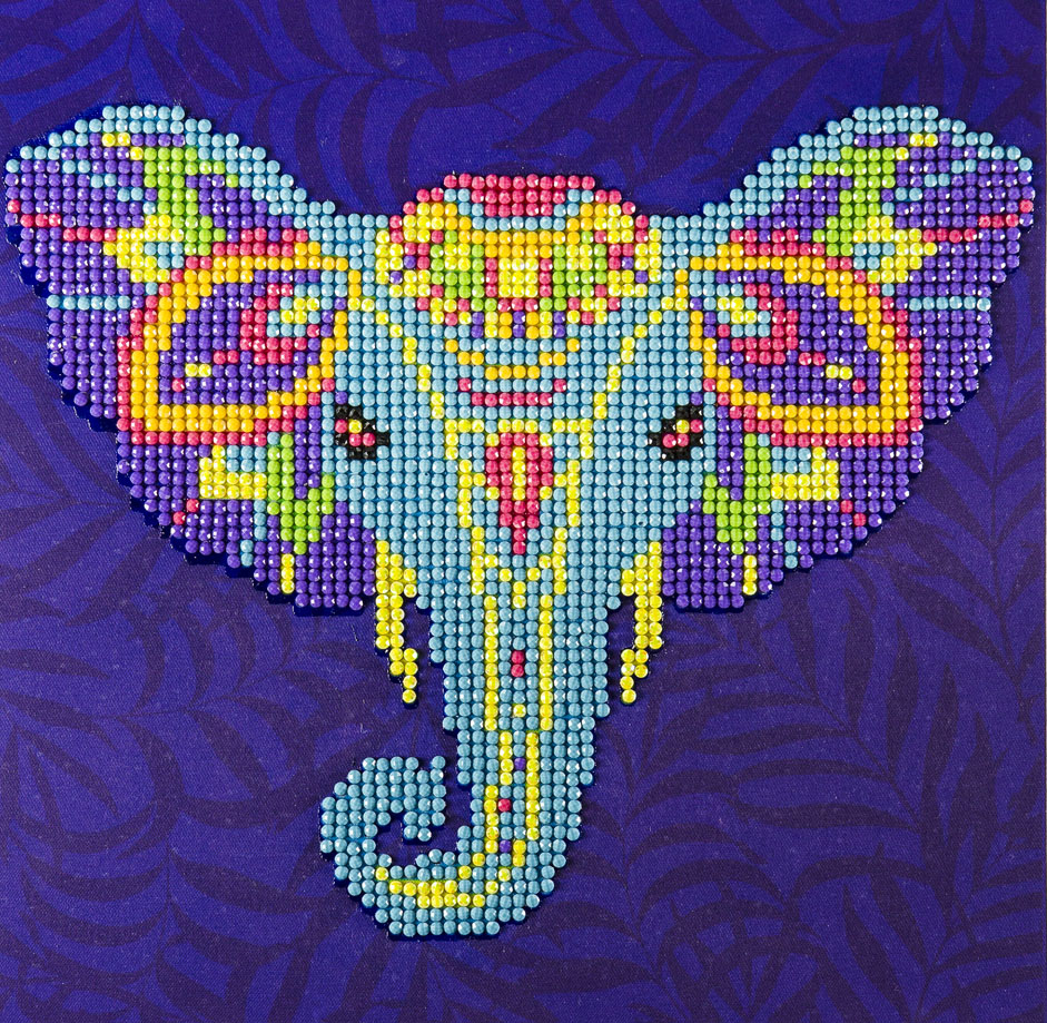 DIAMOND ART BY LEISURE ARTS Diamond Painting Kits For Adults 8x8