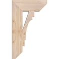 thumbnail image 3 of Ekena Millwork 5 1/2"W x 18"D x 30"H Merced Slat Smooth Bracket, Douglas Fir, 3 of 4