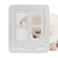thumbnail image 1 of 5th Gen Pet Cat Screen Door Lightweight Automatical Locking Function Gate With Magnetic Flap Pet Supplies, 1 of 9