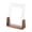 Style C, variant on Wooden Rustic Picture Frame with Base U Shaped Double Sided High Definition Acrylic Covers Menu Holder Sign Card Stand for Tabletop or Desktop Display