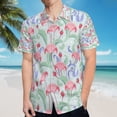 thumbnail image 5 of High Quality Hawaiian Shirts for Men Short Sleeve Aloha Beach Shirt Floral Summer Casual Button Down Shirts Blouses HUU5PQ, 5 of 7